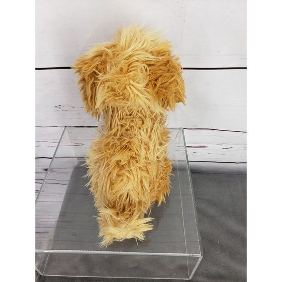 Miyoni By Aurora Shaggy Dog Plush Stuffed Toy‎ 11" Spoodle Puppy Sitting - Picture 10 of 11